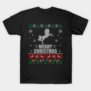 Christmas Horse Equestrian T-Shirt